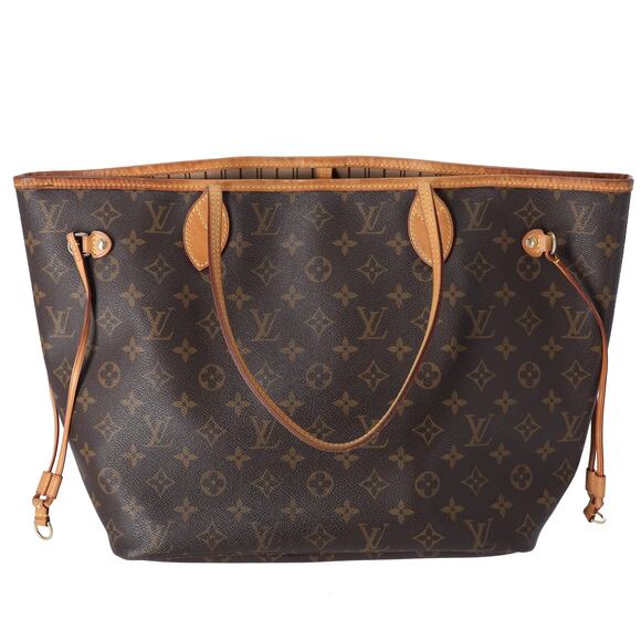 Louis Vuitton Neverfull MM Monogram Tote Bag M40156 Canvas - Picture 1 of 8